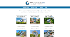 Desktop Screenshot of imagemaker360vancouver.com