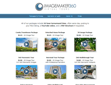 Tablet Screenshot of imagemaker360vancouver.com